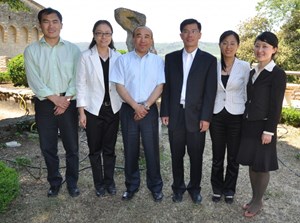 ''We learned some very useful things that we will implement in our daily practice,'' says Guoqing Dai (third from right), the Deputy Director-General of the Department of Financial Support and Facilities at MOST. (Click to view larger version...)